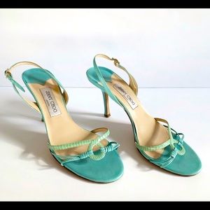 Jimmy Choo Turquoise Heels